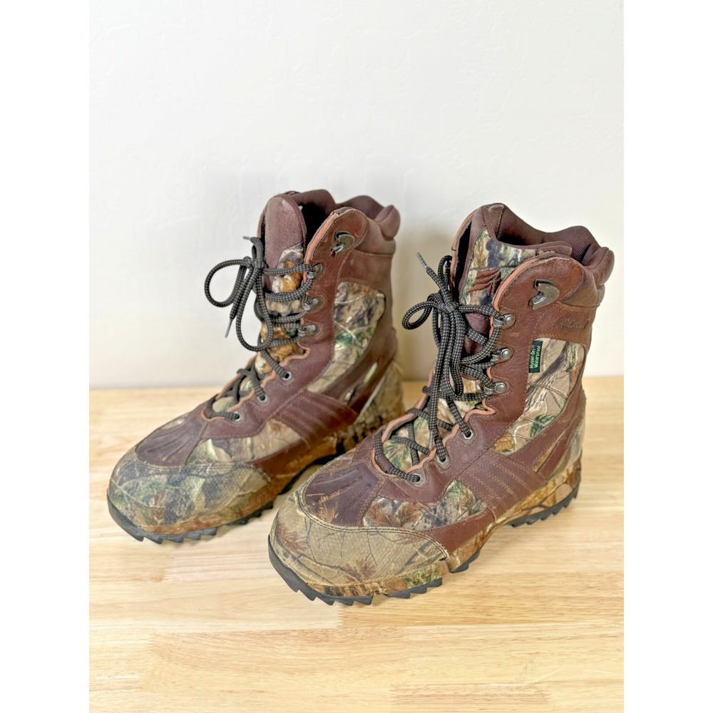 LaCrosse 10" Hunting Boots Men Size 13 2000g Hyper-Dri Thinsulate Camo 283152